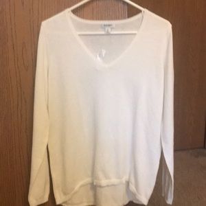 Women's white sweater
